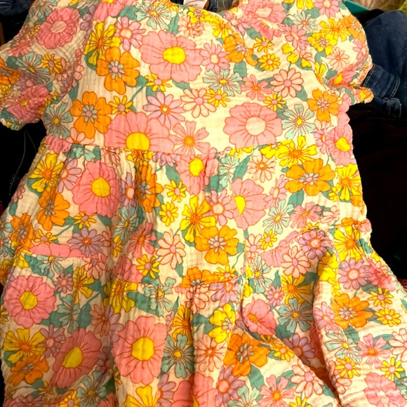 3T dress little girls flower design dress - Picture 1 of 1